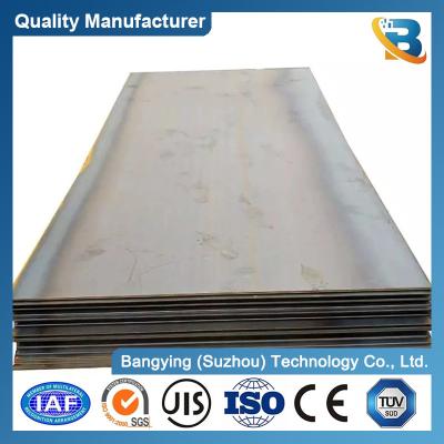 Chine Échantillons Q345 Ss400 0,5 mm 10 mm 100 mm Plaque d'acier à faible teneur en carbone Plaque d'acier au carbone pour pont à vendre