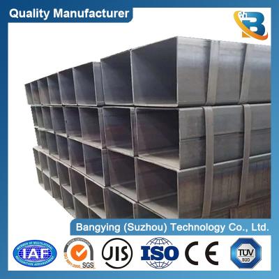 China Customized Request Black Carbon Steel Square Tube/Pipe Galvanized Welded Steel Pipe for sale