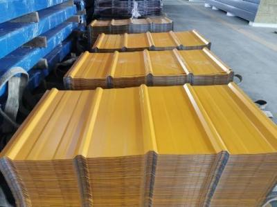 Chine DIN Standard Plaque galvanisée de toiture en métal PPGI Plaque Gi Plaque d'acier ondulé/plaque de toiture en zinc Plaque de toiture en fer à vendre