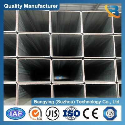 China 40X60 tubo de acero galvanizado rectangular tubo cuadrado tubo cuadrado de acero estructural en venta
