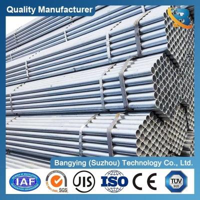 China 15mm Hot Dipped Gi Round Steel Tubing Pre Galvanized Steel Tube Processing Decoiling for sale