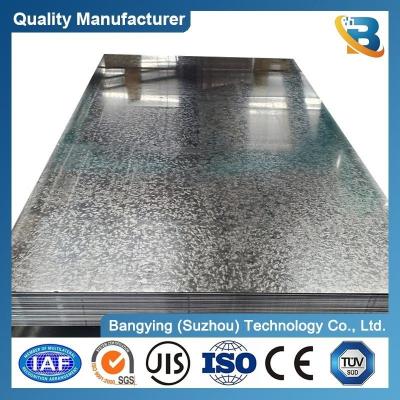 China DX51D DX52D DX53D Flange Plate 0.5mm Thick SGCC Steel Galvanized Coil Z90 Gi Steel Sheet for sale
