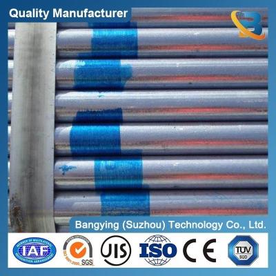 China Processo de rosca a quente sem costura Gi Q195 Q235B revestimento de zinco Z275 tubo galvanizado tubo de aço retangular galvanizado à venda