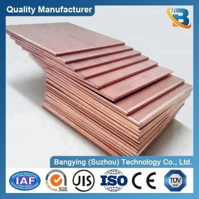 China 99.99% 0,5 mm de cobre electrolitico C10100 placas de lámina de cátodo de cobre de China en venta