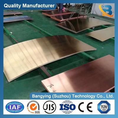 China Customized Size Punching Red Copper Plate 03-150mm Thickness C10100 C10200 Copper Sheet for sale
