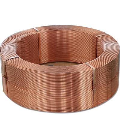 China Rondas 1/4 3/8 polegadas 99,9% de cobre de temperamento macio Pancake bobina Astmb280 tubos de cobre à venda