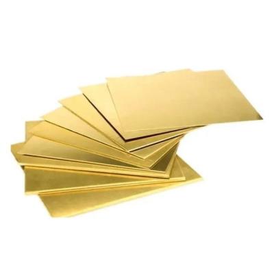 China Brass Sheet H62 H68 H70 1mm 2mm Brass Coil/ Brass Plate Sheet with Customized Request for sale
