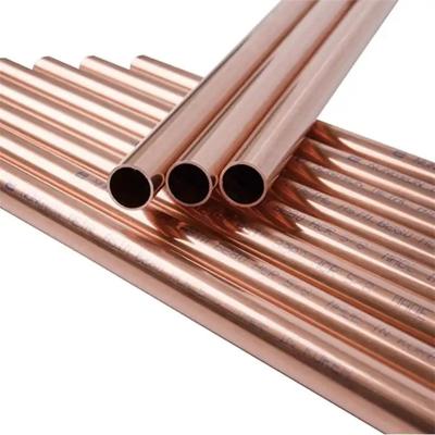 China Annealed Straight Copper Pipe for Water System ASTM B88 Seamless Copper Water Tube for sale
