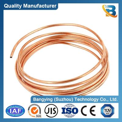 China Customized Wall Thickness Copper Pipe 15mm Tube 3/8