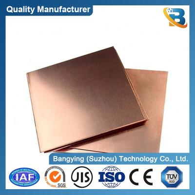 China Customized 6mm Thickness C38000 C27000 Engraving Brass Plate for Red Copper Engraving for sale