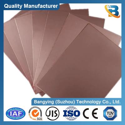 China Melting Point 1083 ordm Copper Plate 4X8 Thick Copper Sheet 1kg Tp2 C12200 C1220 Cw024A for sale