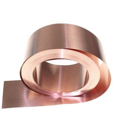 China Cold/Hot Rolled Copper Roll Strip 99.99% 10mm 12mm H63 H65 H68 Tp1 Tu2 Copper Coils for sale