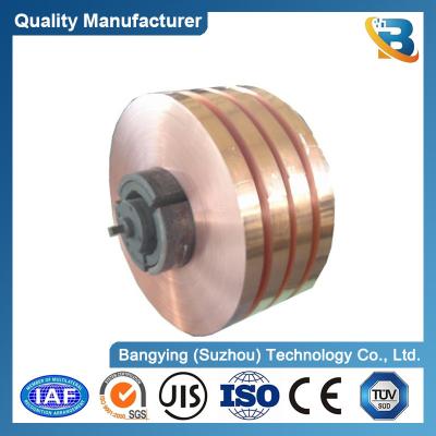 China 990,9% Cinturón de cobre puro C1100 C1200 C1020 C5191 Fósforo Bronce de tierra decorativa Rollo de cinta de bobina en venta