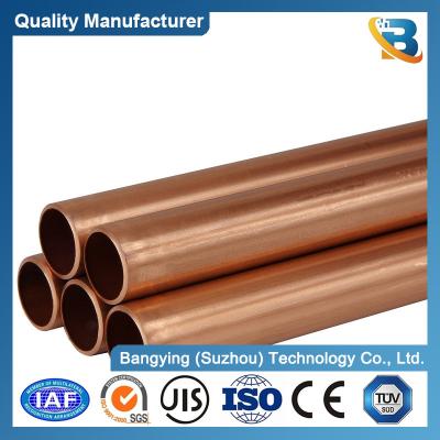 China Medical Straight Copper Pipe Gas Transfer 99.9% Pure Copper Tube in Various Sizes for sale