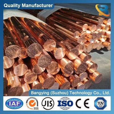 China 16mm Brass Copper Bars C10100 C11000 C11100 C12000 C12200 C11600 2.4 Meters Earth Rod for sale