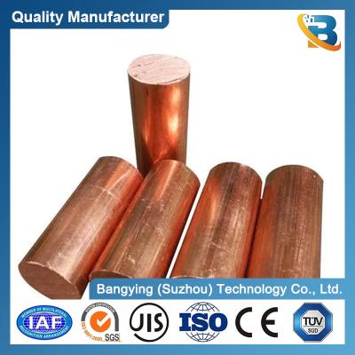 China 12mm TP1 TP2 Alloy Pure Copper Flat Rod 2.1293 Copper Square Bar Solid Round Copper Bar Kg for sale