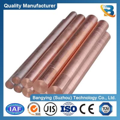 China 6mm 8mm 10mm Diameter Copper Round Bar Brass Bar ASTM C27400 Cuzn37 C11000 Copper Bar for sale