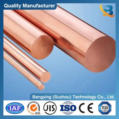 China C1100 T2 Barra de barras de cobre 99,9% 99,5% Barra redonda de material de latão para necessidades personalizadas à venda