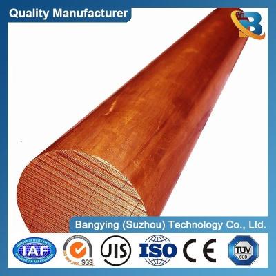 China Barras de barras de cobre / barras de cobre de grau T1 / barras de cobre padrão ASTM à venda