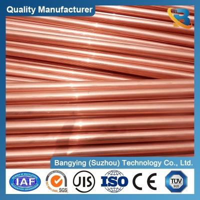 China 35-45 Hardness Red Copper Round Bar Counter Top for Air Condition or Refrigerator Needs for sale