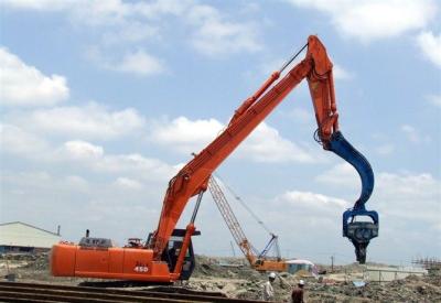 China Excavator Piling Boom Arm Hydraulic Oil Cylinder Type for sale