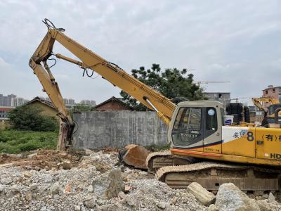 China Excavator Extension Long Reach Boom Arm Mechanical High Reach Arm Demolition for sale