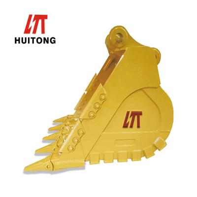 China 3-60 Ton Heavy Duty Excavator Bucket , Heavy Duty Rock Bucket Easy Maintenance for sale
