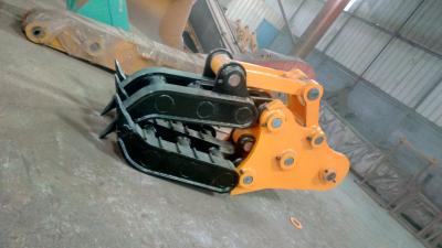 China Mechanischer Klotz Q355MN Minibagger Wood Grapple festhalten zu verkaufen