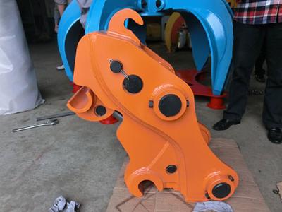 China Quick Switch Excavator Tilt Hitch Hydraulic One Way Valve Ensure Safety for sale