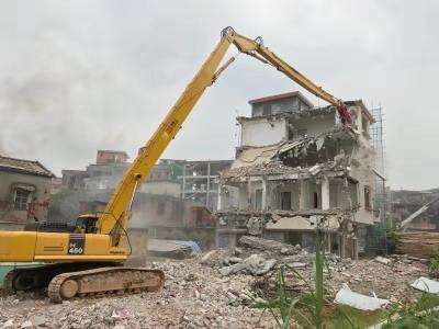 China Heavy Excavator Boom Arm , Three Stage Exquisite Excavator Jib Boom for sale
