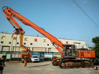 China Pile Foundation Construction Excavator Boom Arm / Piling Attachment For Excavator for sale