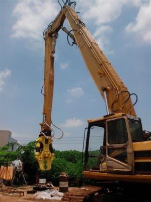 China Excavator Long Reach Stick Boom Arm Ripper Weel Long Boom for sale
