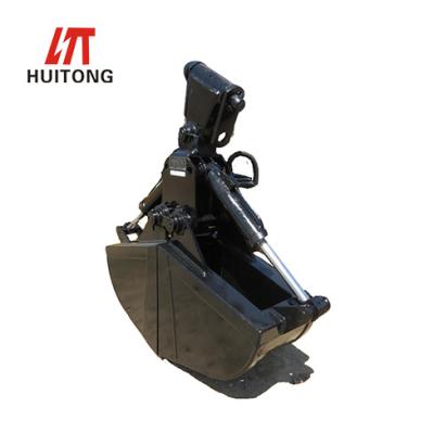China PC322 Excavator Clamshell Bucket Clamp Hydraulic Grab Claw for sale