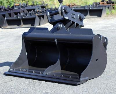 China PC200 Excavator Tilt Cleaning Bucket with Single cylinder for sale