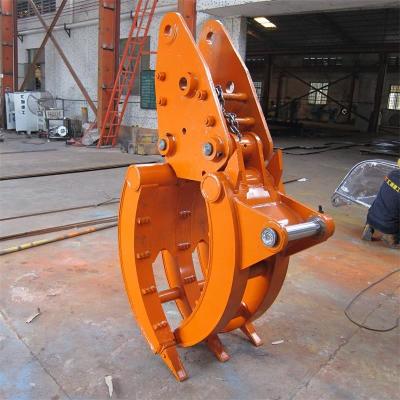 China Excavator Mounted Hydraulic Mechanical Grapple For Grabbing for sale