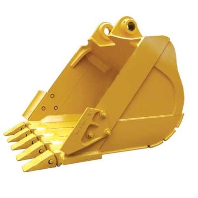 China PC320 PC300 ZX250 GP Excavator Bucket Yellow Color for sale