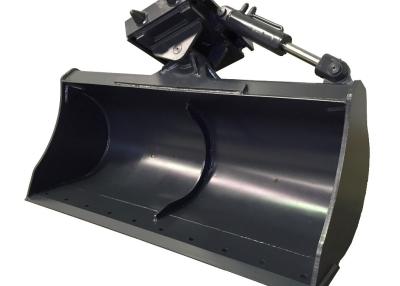 China 2400mm Width Hydraulic Tilt Bucket  Black Water Carry Big Volume for sale