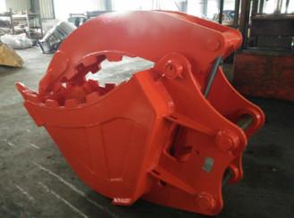 China 20-36 Tons Excavator Rock Thumb Bucket Grab For JCB  JS240 JS360 for sale