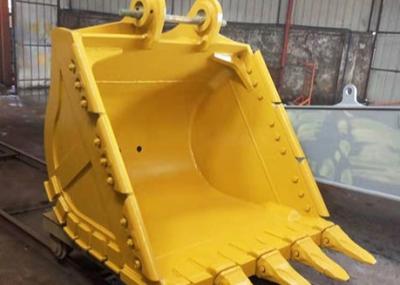 China PC PC345 2m3 Excavator Rock Bucket Hardox 450 Material for sale