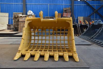 China Hardox500 excavador de acero Skeleton Bucket Attachments para SY200 SY220 en venta
