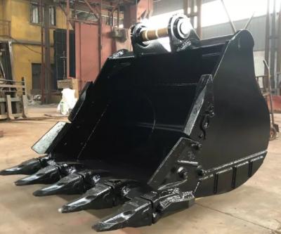 China 0.2-0.8cbm Excavator Rock Bucket For Hitachi ZX200 ZX250 ZX300 for sale