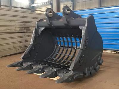China 600mm PC 8m3 Excavator Skeleton Bucket Sifting Out Rocks In Soil for sale