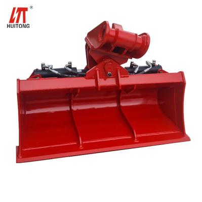 China 0.25m3 Ditch Cleaning Bucket 10 Ton For Excavator PC HD ZX PC for sale