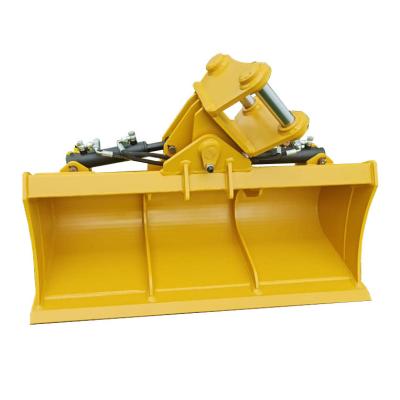 China NM360 Excavator Tilting Bucket For Ditch Cleaning Sloping Grading Tilt 45 Degrees for sale