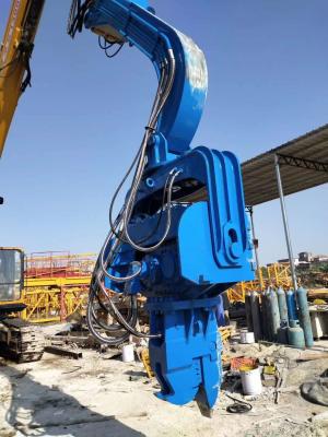 China Hydraulic Pile Hammer Equipment Q355b Excavator Mounted Pile Hammer For PC336 PC360 for sale