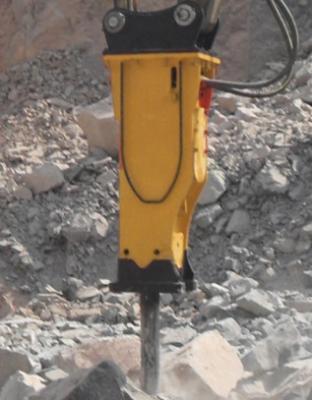China Triturador hidráulico encajonado de la roca del cincel de Sb81 140m m en venta