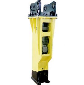 China 135mm Chisel Hydraulic Breaker For Hitachi 20 Ton Excavator for sale