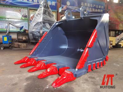 China Custom 30 Ton Excavator Rock Bucket Q355b With Pins for sale