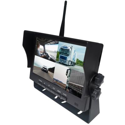 China Truck Wireless Reversing Camera With Magnetic Base And Waterproof Monitor for sale