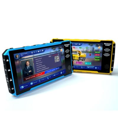 China Taxi Vehicle Smart Touch Monitor with 16MS Response Time and 6CH 1080P DSM MDVR for sale